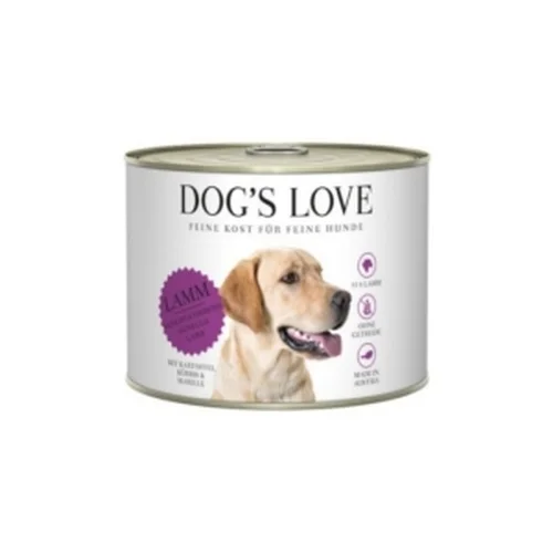 DOG'S LOVE Lamm - Jagnięcina z Dynią, Morelą i Ziemniakami 200g