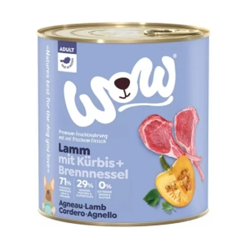 WOW Lamm mit Kürbis - Jagnięcina z Dynią i Pokrzywą 800g