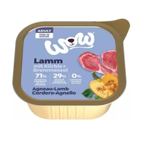 WOW Lamm mit Kürbis - Jagnięcina z Dynią i Pokrzywą 150g