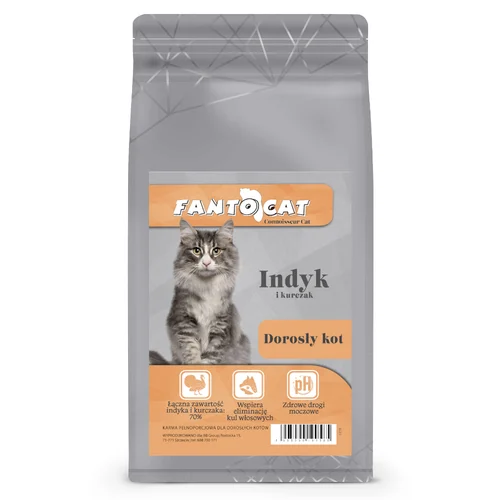 FantoCat Connoisseur Cat - Indyk i Kurczak - 5kg