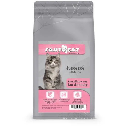 FantoCat Connoisseur Cat - Łosoś z Białą Rybą - 5kg