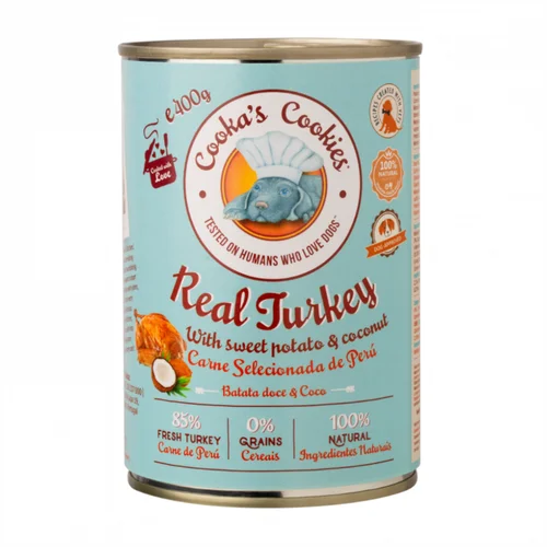 Cooka's Cookies Real Turkey 400g