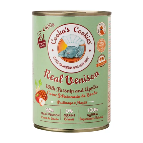 Cooka's Cookies Real Venison 400g