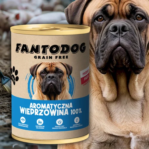 FantoDog GF Aromatyczna Wieprzowina 100% 850g - zdjęcie 1