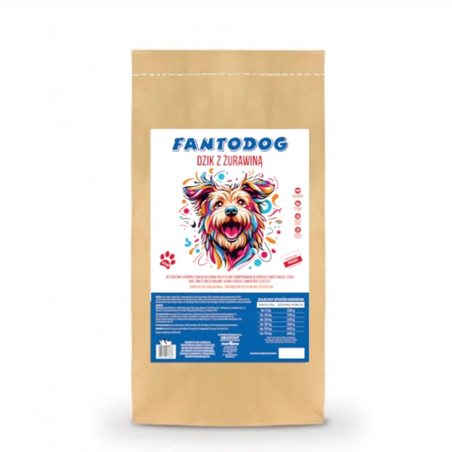 FantoDog Dzik z Żurawiną 1.5kg