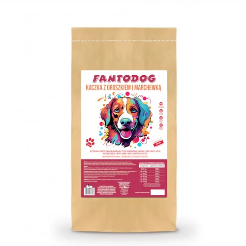 FantoDog Kaczka z Groszkiem i Marchewką 1.5kg