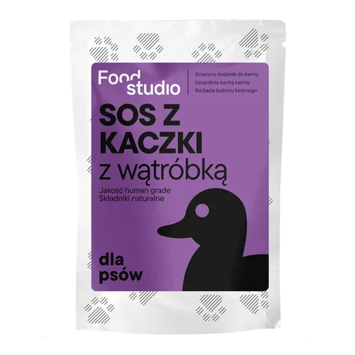 Food Studio Chefs Sos dla Psów z Kaczki z Wątróbką 100ml