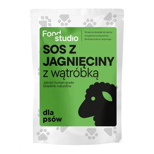 Food Studio Chefs Sos dla Psów z Jagnięciny z Wątróbką 100ml