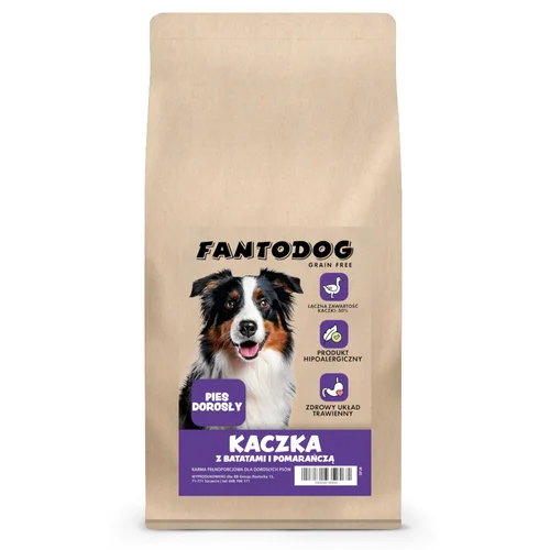FantoDog Kaczka z Batatami i Pomarańczami 2kg