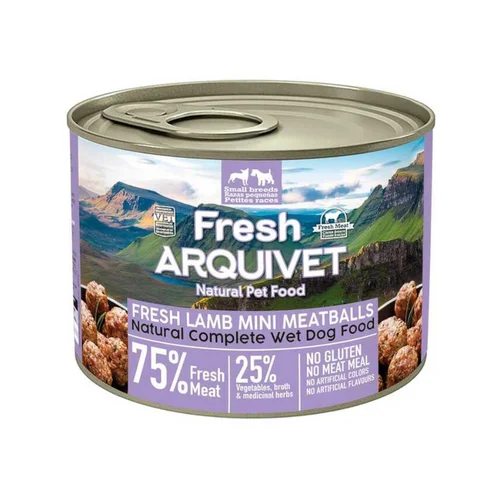 Arquivet Fresh Mini Klopsiki z Jagnięciny w Sosie 200g