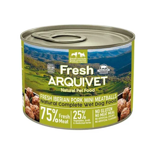 Arquivet Fresh Mini Klopsiki z Wieprzowiny Iberyjskiej w Sosie 200g