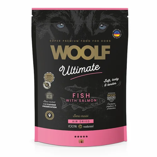 WOOLF Ultimate Dog Adult Fish - Półwilgotna z Łososiem 1kg