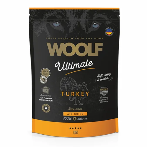 WOOLF Ultimate Dog Adult Turkey - Półwilgotna z Indykiem 1kg