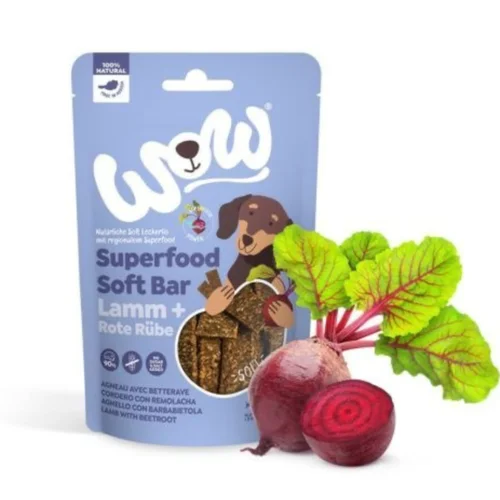 WOW Superfood Soft Bar Lamm 150g
